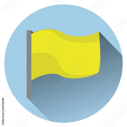 yellow racing flag