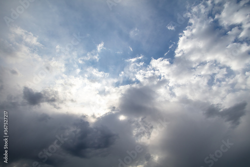 Clouds on the sky as a background.