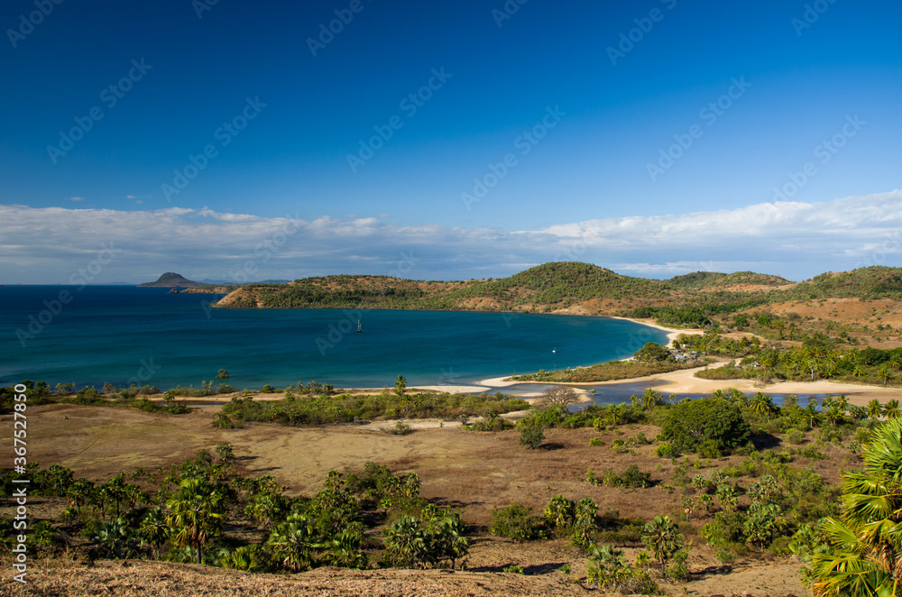 Baie de l'île  Grande Mitsio, archipel Mitsio - Madagascar