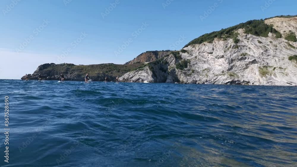 Views of the Cantabrian coast from the sea Views of the Cantabrian coast from the sea
