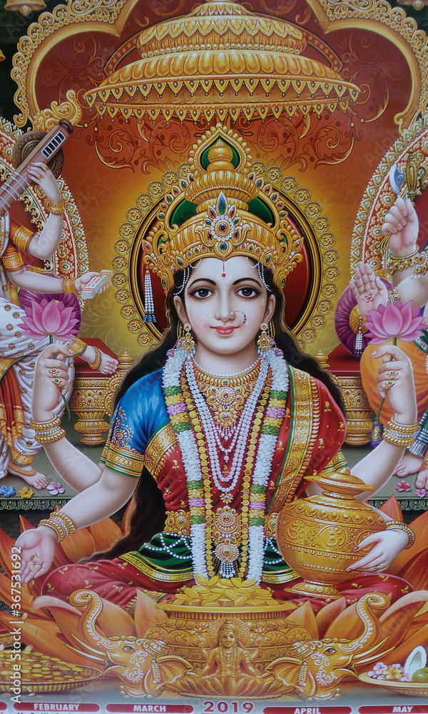 Obraz premium Hindu God Statue