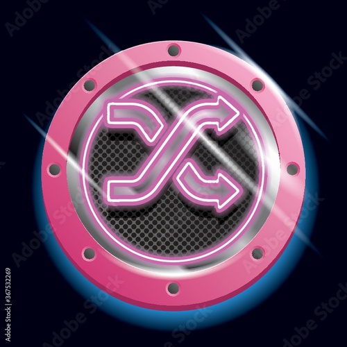 shuffle button