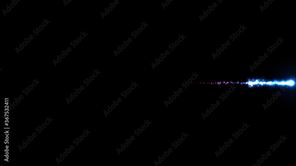 Shockwave Power Fire Meteor Comet/ 4k animation of a powerful fire comet with speed explosion wave effect, fluid distortion and smoke turbulence effects