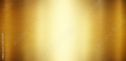 Gold metal background with abstract polished texture for design 