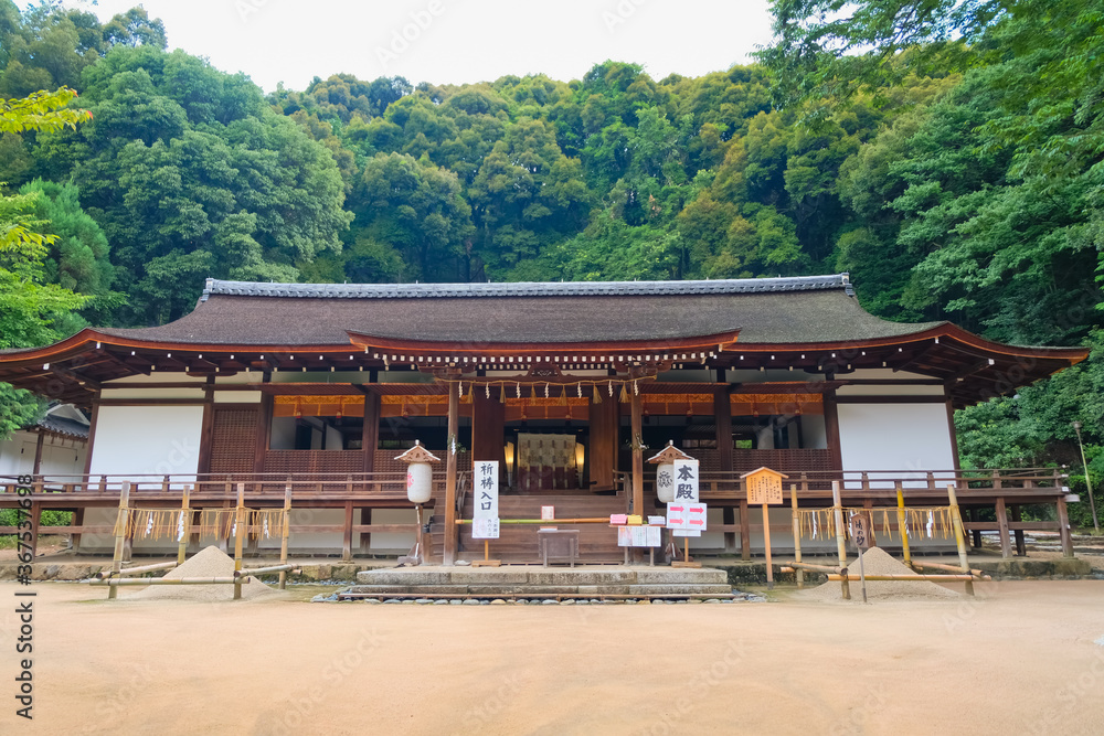 京都 宇治上神社 拝殿