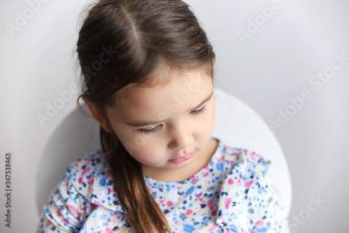 child on chair