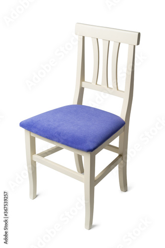 Modern design chair isolated on white background