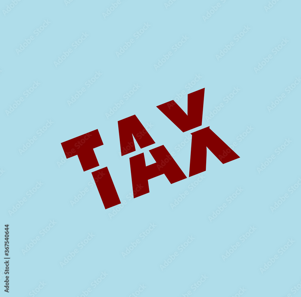 Tax Deduction. Tax cut or Business Concept Tax Deduction. Tax cut or Business Concept