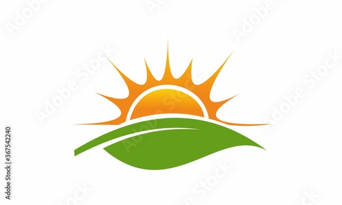 green sun logo