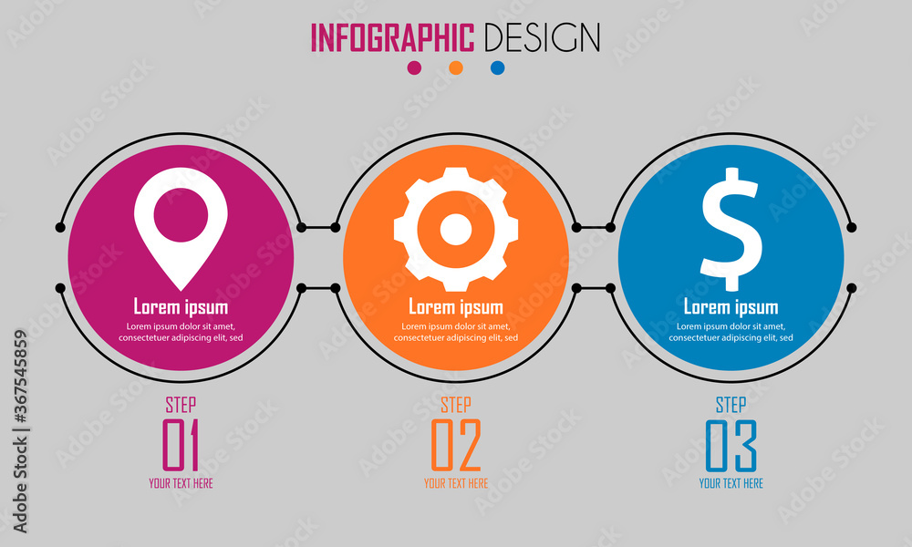 Vector Infographic design. Eps 10. Can be used for diagram, banner, number options, workflow layout, step up options or web design Vector Infographic design. Eps 10. Can be used for diagram, banner, number options, workflow layout, step up options or web design