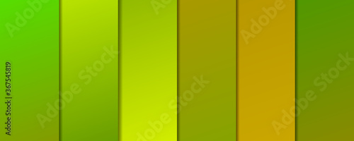 Full spectrum green color pallete. Warm and cold color sets