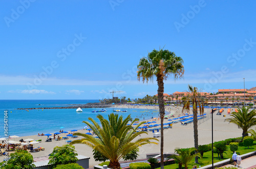 Los Cristianos beach