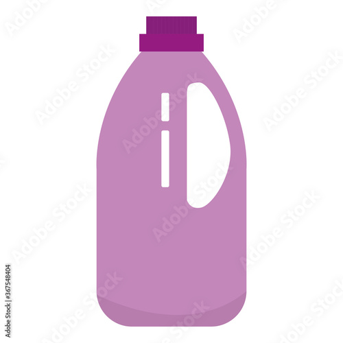 Liquid detergent bottle icon. Fabric softener icon - Vector