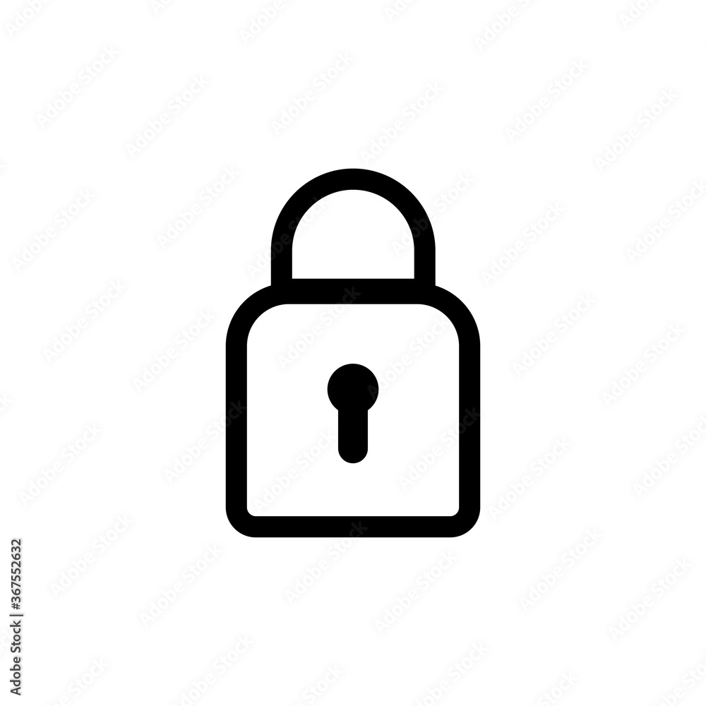 Lock Tool Logo Design Illustration Lock Tool Logo Design Illustration