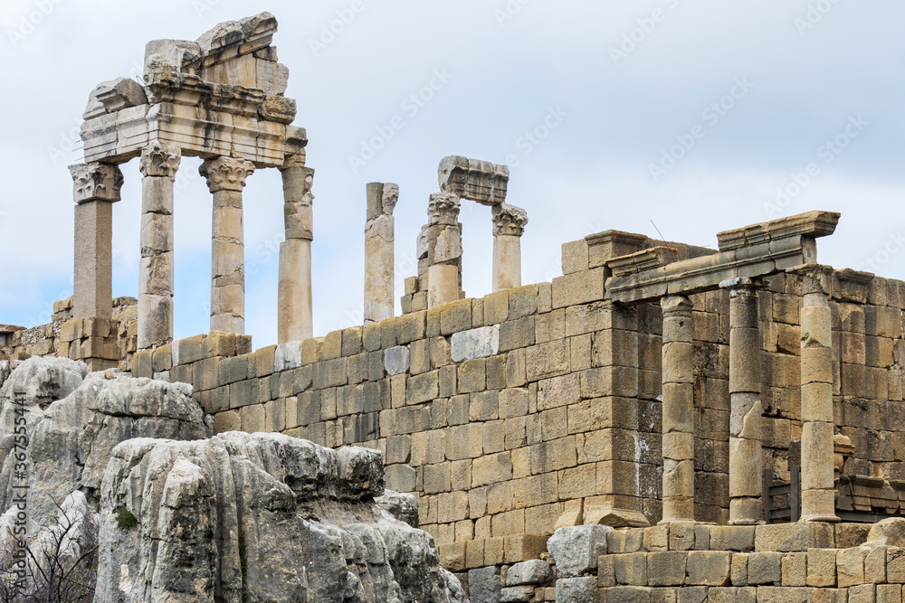 Temple of Adonis, Roman ruins, Faqra, Lebanon