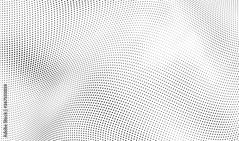 The halftone texture is monochrome. Vector chaotic background. The halftone texture is monochrome. Vector chaotic background.