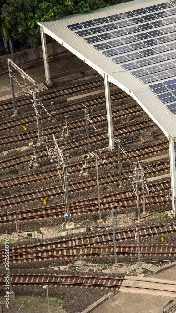 Fototapeta premium RAIL TRACK 