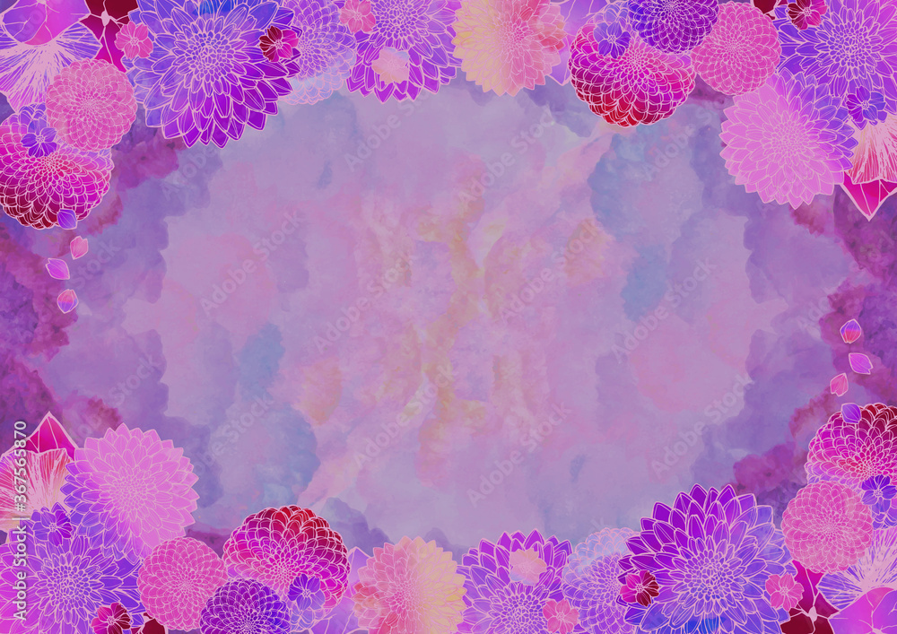 レトロな和柄 和風 淡い水彩の背景素材 アンティーク 植物柄 花柄 藤色 Stock Illustration Adobe Stock レトロな和柄 和風 淡い水彩の背景素材 アンティーク 植物柄 花柄 藤色 Stock Illustration Adobe Stock