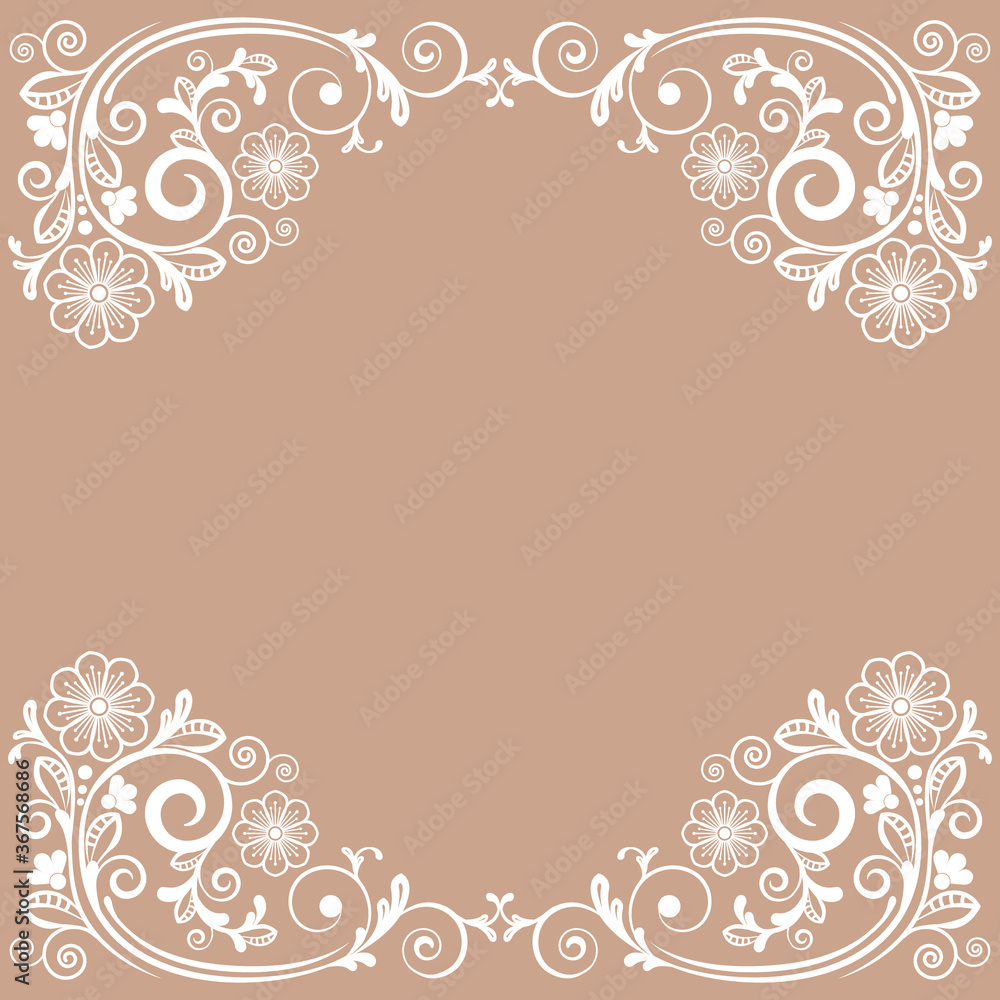 abstract floral decorative background for design abstract floral decorative background for design