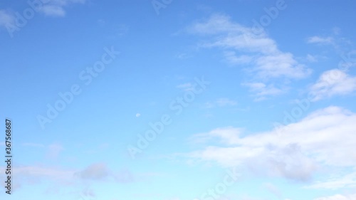 blue sky with clouds