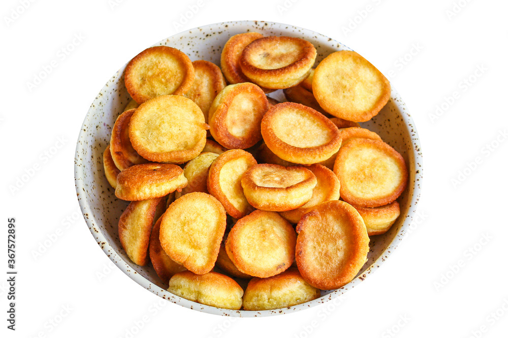 mini pancakes cereal delicious sweet dough dessert breakfast Menu concept serving size. food background top view copy space mini pancakes cereal delicious sweet dough dessert breakfast Menu concept serving size. food background top view copy space