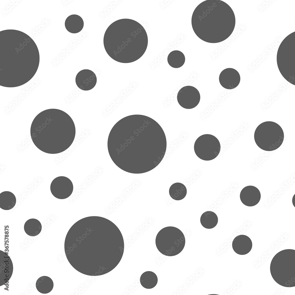Dots seamless pattern. Random circles texture background. Dots seamless pattern. Random circles texture background.