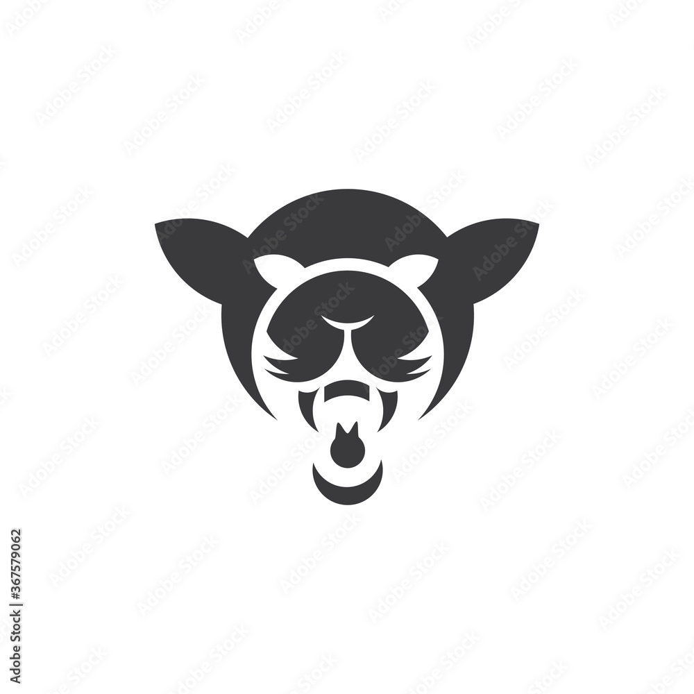 Puma Logo design vector illustration design template Puma Logo design vector illustration design template