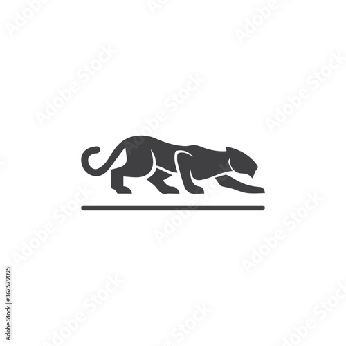 Puma Logo design vector illustration design template