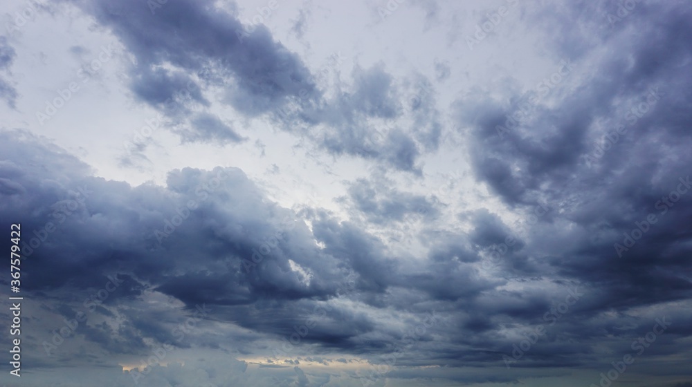 Photos of the sky with many clouds to make the background Photos of the sky with many clouds to make the background