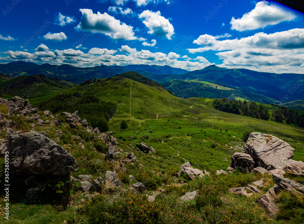 Zonas verdes, naturaleza del entorno de Zugarramurdi y Urdazubi