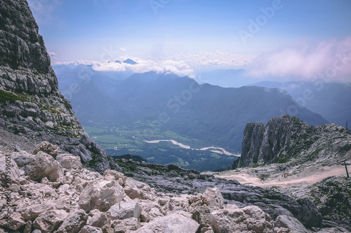 Julian Alps and Triglav National Park in Slovenia