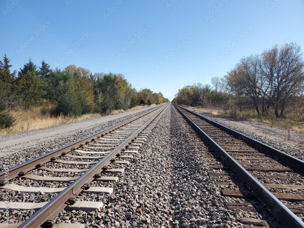 Obraz premium Horizon Rails