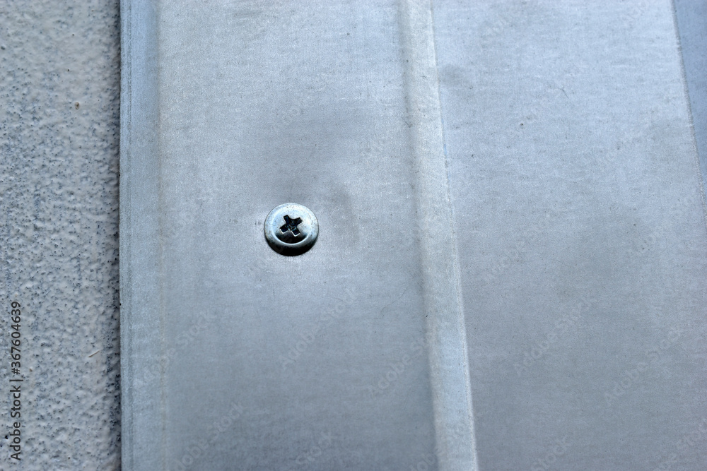 Self tapping screws and nails driven into the wall Self tapping screws and nails driven into the wall