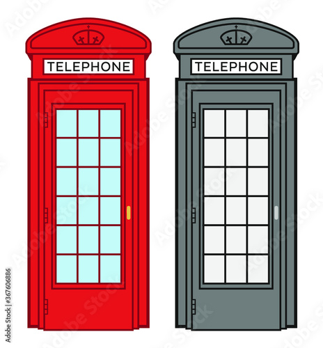 Wallpaper Mural red phone booth Torontodigital.ca