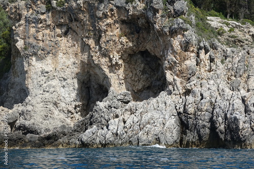 Küste bei paleokastritsa, Korfu