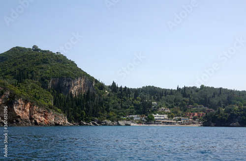 Küste bei paleokastritsa, Korfu