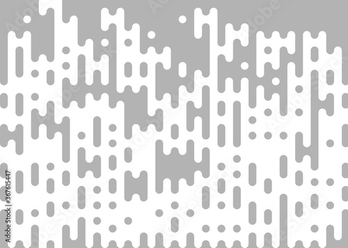 Wallpaper Mural White color Abstract Rounded Color Lines halftone transition background illustration Torontodigital.ca