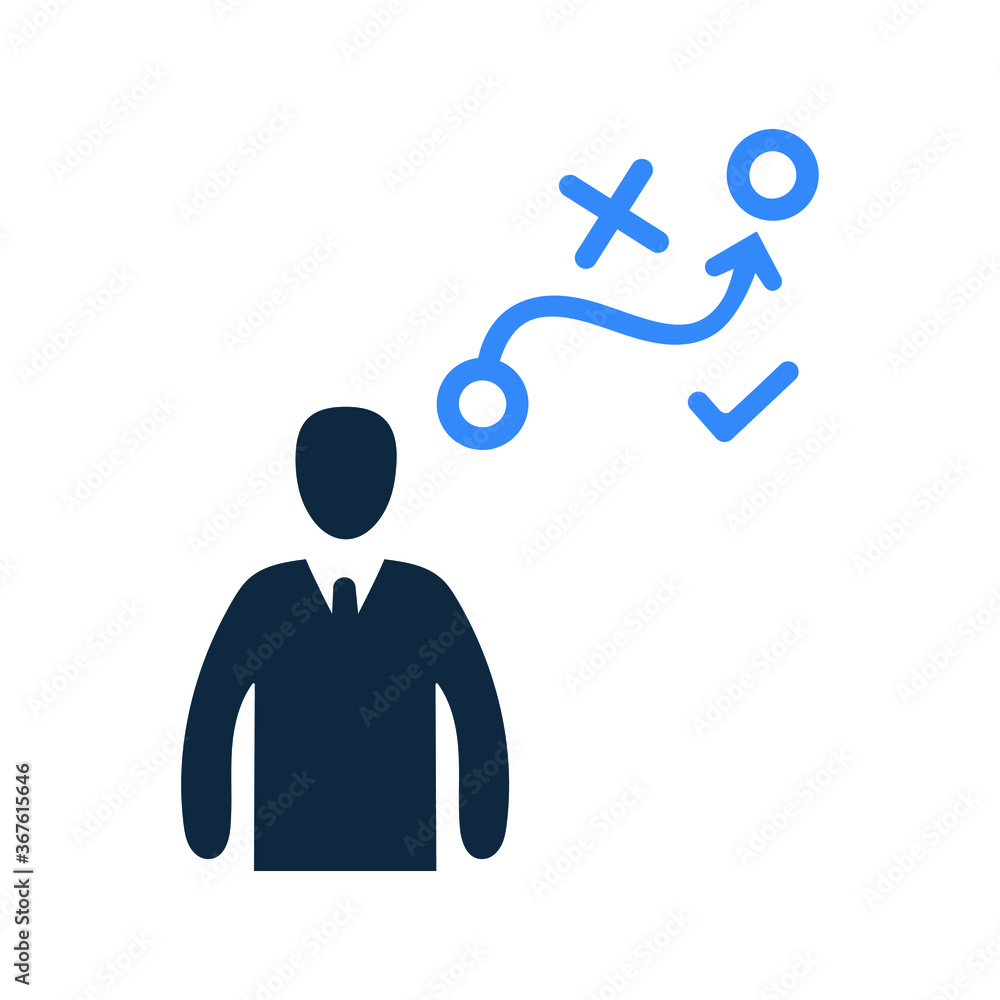 Business planning, strategy icon design Business planning, strategy icon design