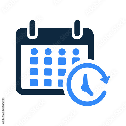 Calendar, schedule icon / vector graphics