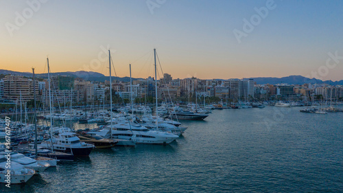 Marina port Palma de Mallorca © Dmitrii