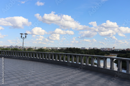 famous panoramic bridge spot with amazing view © Mikalai Drazdou