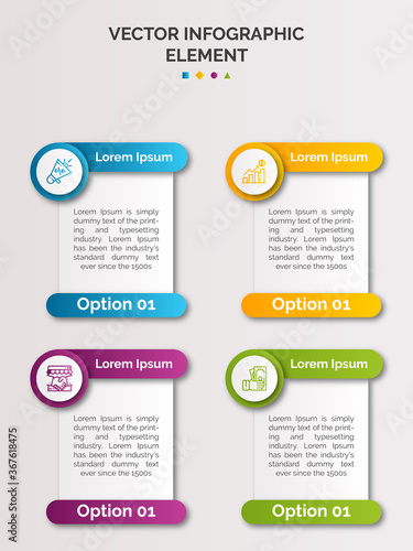 modern design template for infographics © Dicky