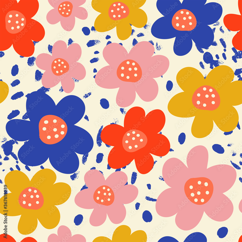 floral seamless pattern floral seamless pattern