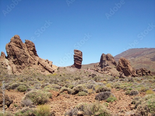 Obraz na płótnie Teneriffa Teide 2012