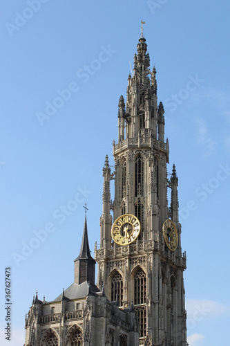 Cathedral of Our Lady in Antwerp, Belgium.