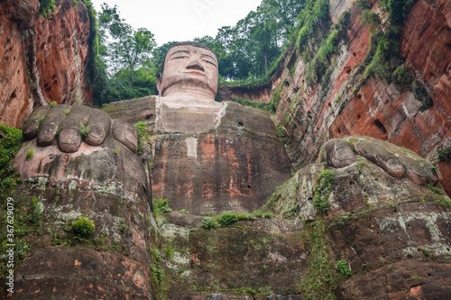 The Giant Leshan Buddha photo