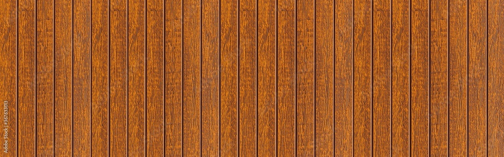 Obraz premium Panorama of High resolution brown wood plank texture and seamless background