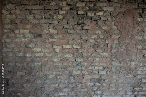 A vintage brick wall background