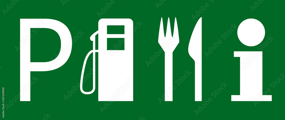 日本の高速道路の標識素材 A Stock Vector Adobe Stock 日本の高速道路の標識素材 A Stock Vector Adobe Stock