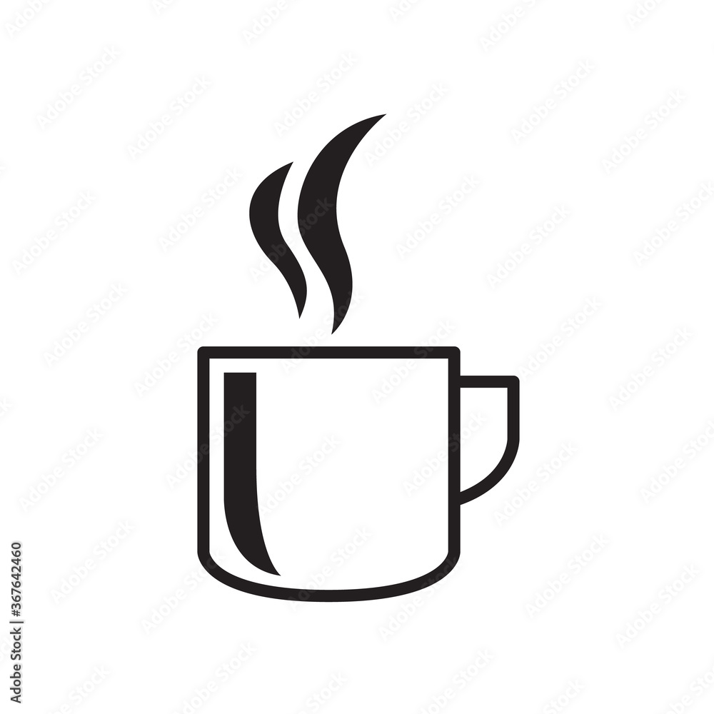 Coffee icon vector illustration. Coffee icon vector illustration.